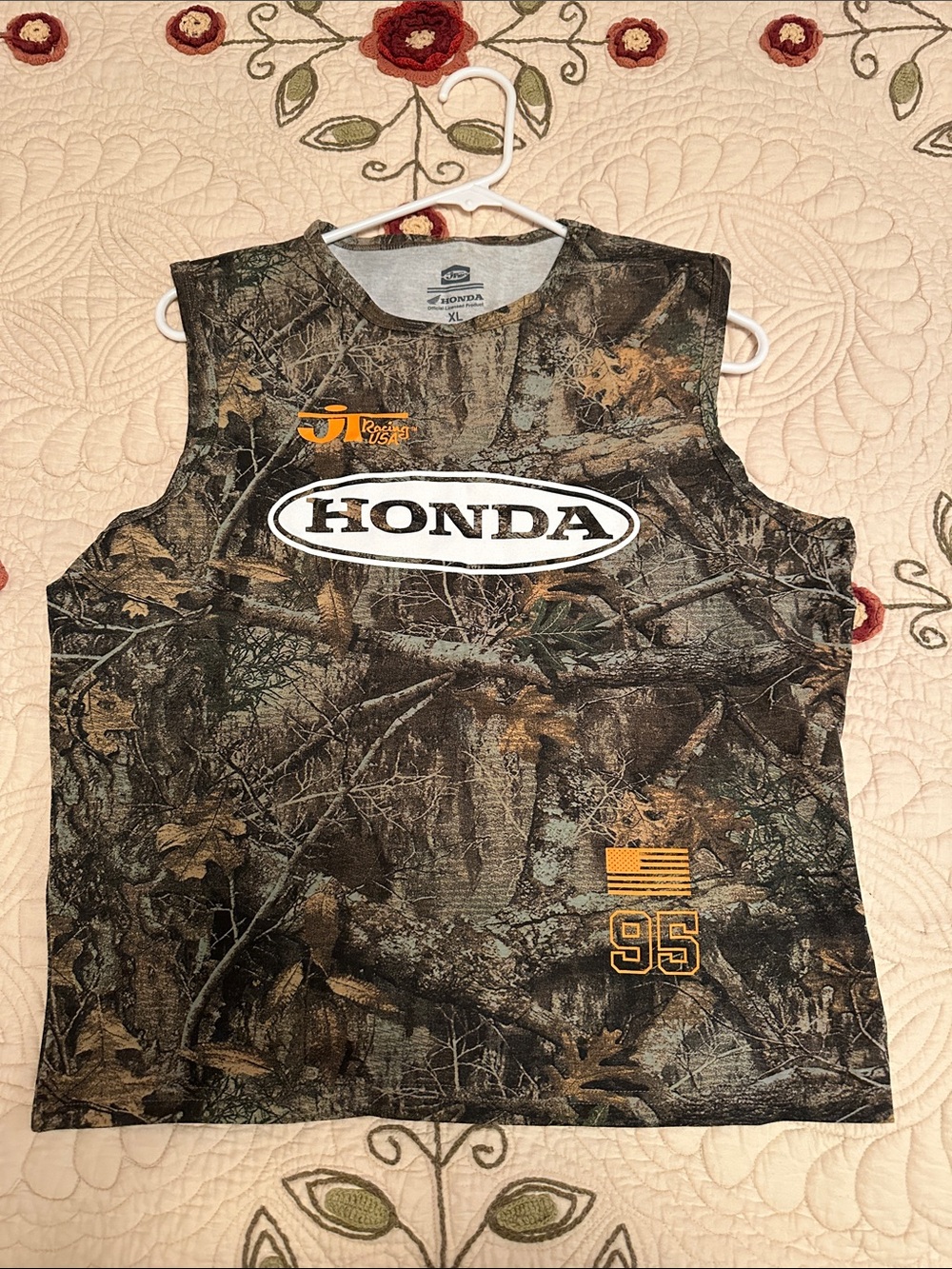 R2 Realtree Camo Sleeveless Tank - Green/Brown